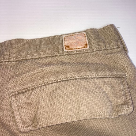 Vtg Levi's Cargo Baggy Corduroy Tan 34x31 - Picture 4 of 12